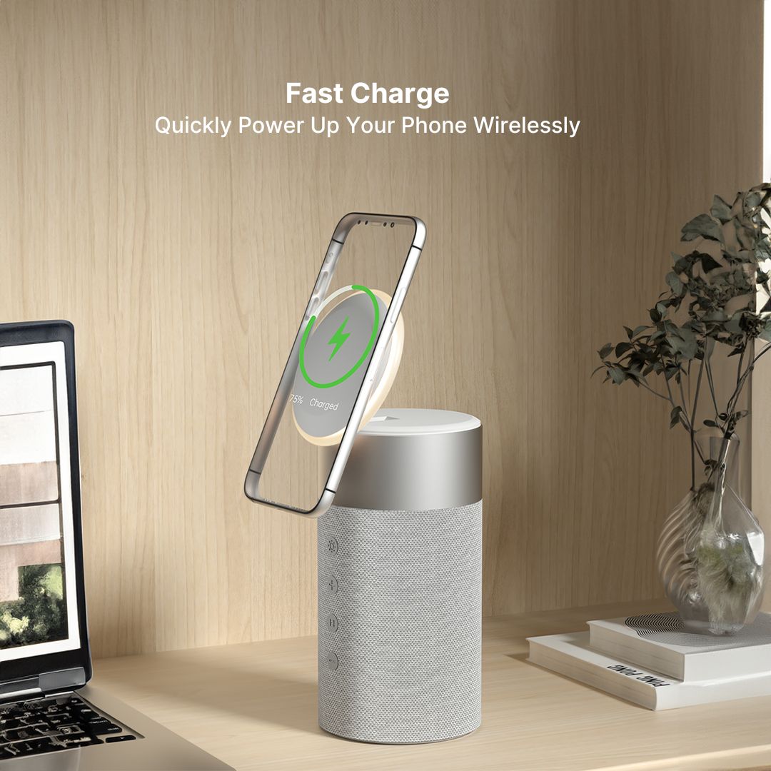 Fast wireless charging, Sound store HUB